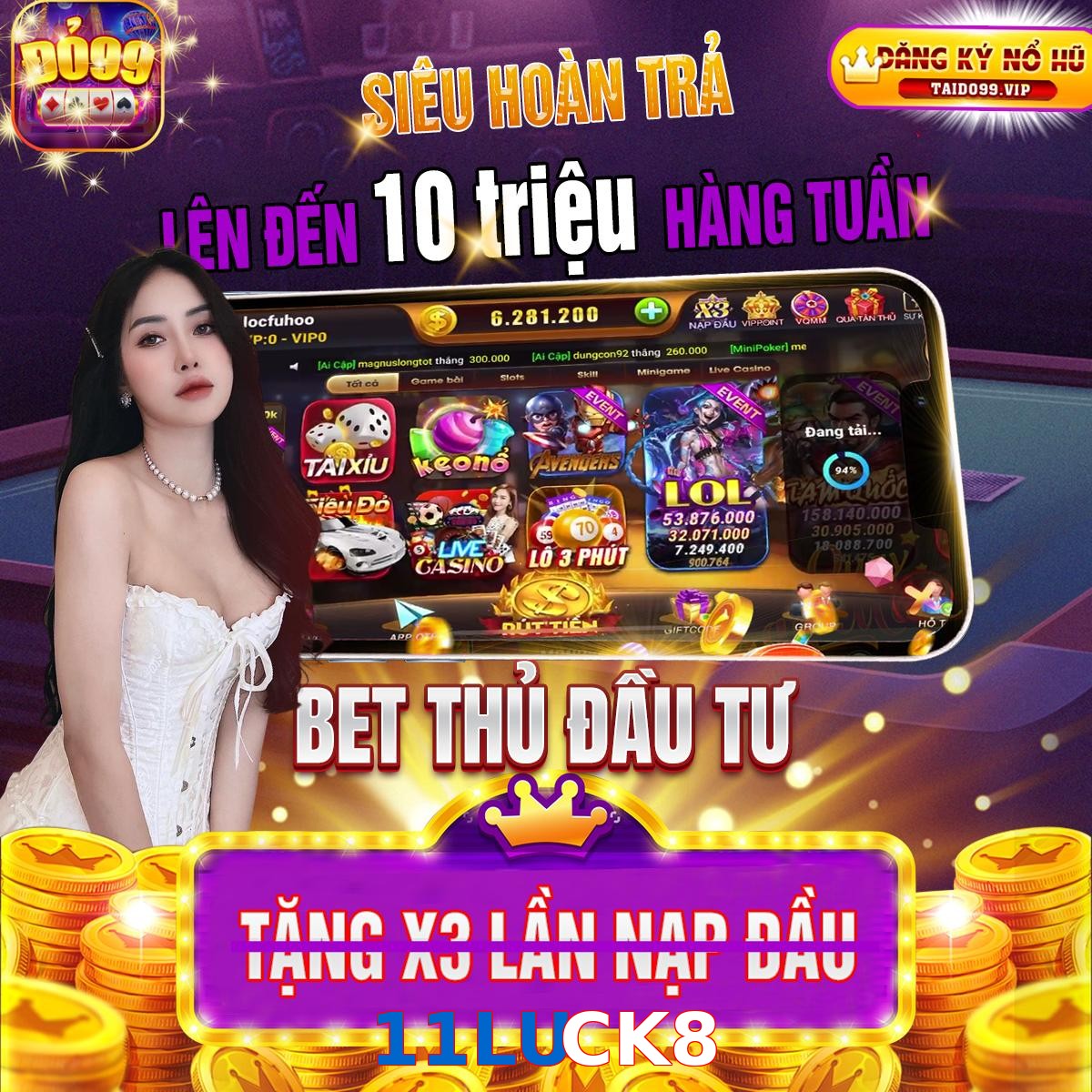 11LUCK8
